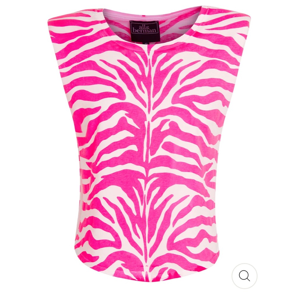 Alla Berman Zayn Tee with Padded Shoulder - Sold Out